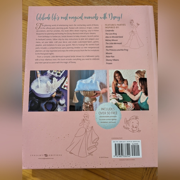 Entertaining with Disney - party planning book w/ free gift! - Picture 3 of 6